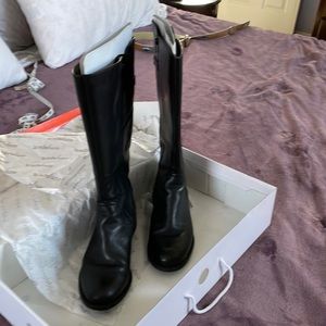 Black wide calf boots easyspirit